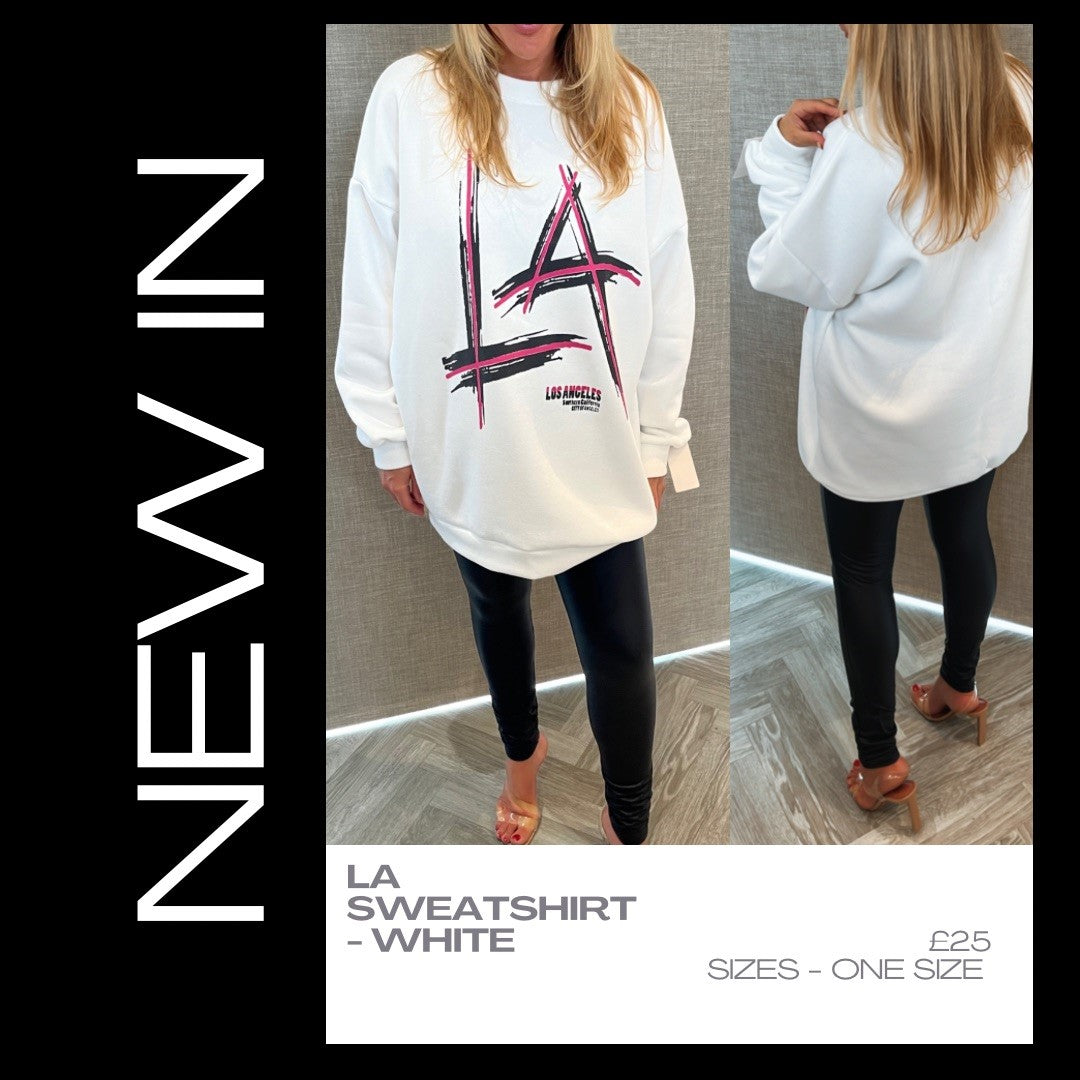 LA Sweatshirt - White